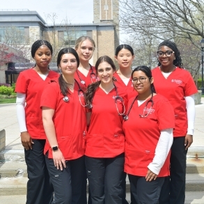 St. John's Nursing Students 